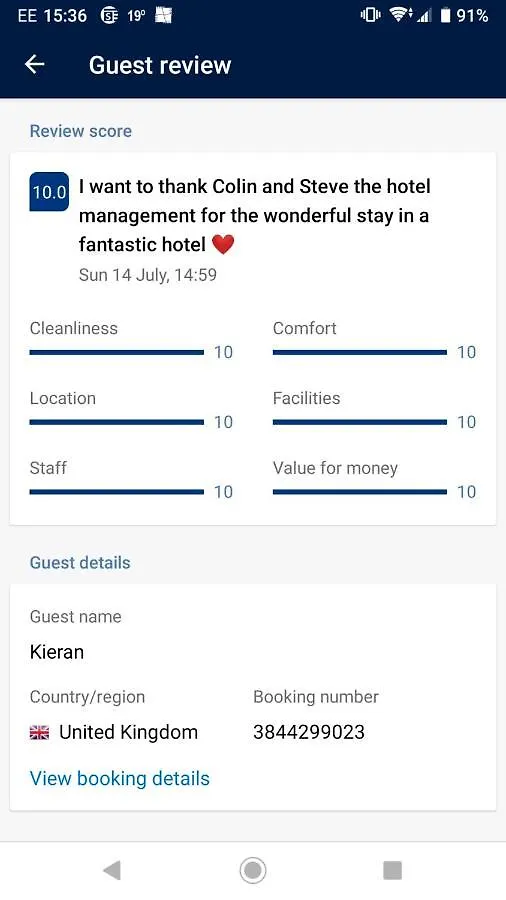 **  Fernlea Hotel Blackpool United Kingdom